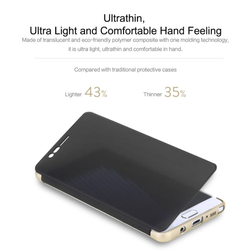 Rock for Galaxy Note 7 / N930 Rock Dr.V Series Business Style Ultrathin Flip Protective Case with Visible Front Cover