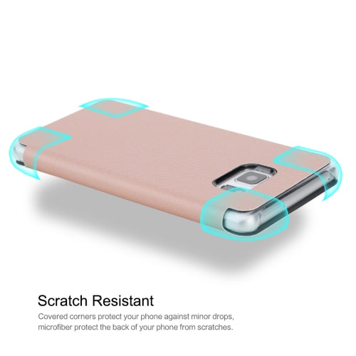 Rock Venna Series for Galaxy Note 7 / N930 Concise Style Horizontal Flip Leather Case(Rose Gold)