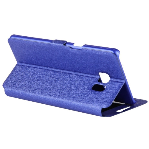 For Galaxy Note 7 / N930 Silk Texture Horizontal Flip Solid Color Leather Case with Call Display ID & Holder