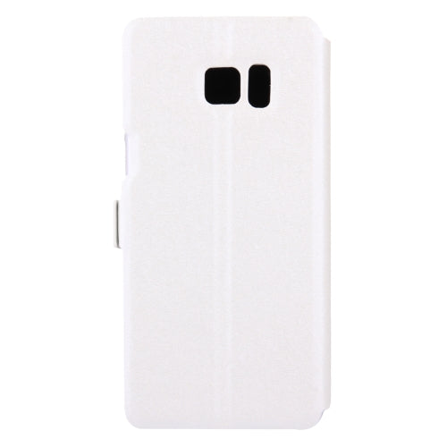 For Galaxy Note 7 / N930 Silk Texture Horizontal Flip Solid Color Leather Case with Call Display ID & Holder