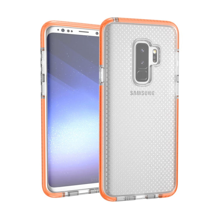 For Galaxy S9+ Basketball Texture Anti-collision TPU Protective Back Cover Case
