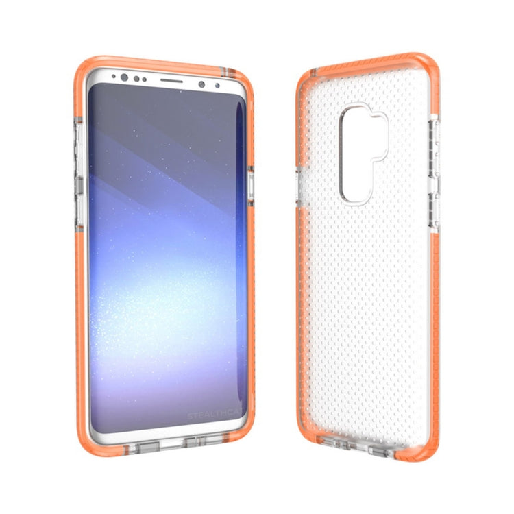 For Galaxy S9+ Basketball Texture Anti-collision TPU Protective Back Cover Case