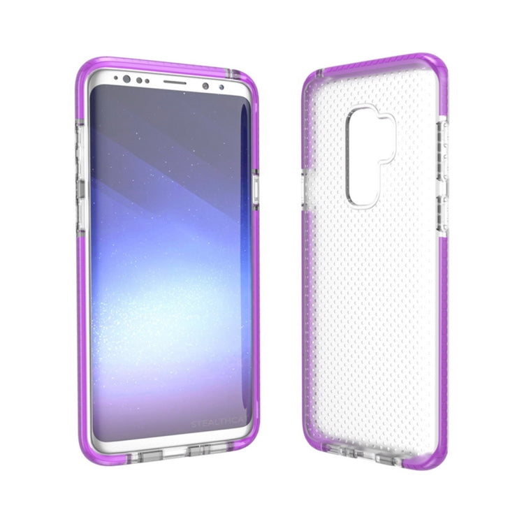 For Galaxy S9+ Basketball Texture Anti-collision TPU Protective Back Cover Case