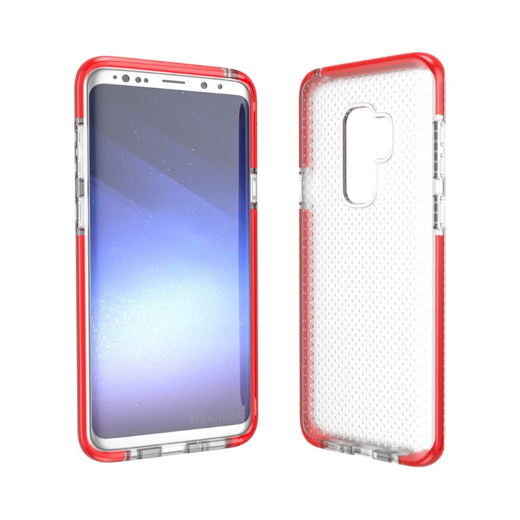 For Galaxy S9+ Basketball Texture Anti-collision TPU Protective Back Cover Case