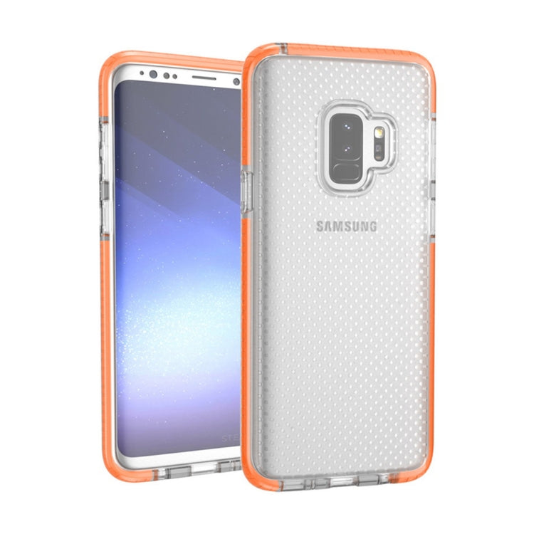 For Galaxy S9 Basketball Texture Anti-collision TPU Protective Back Cover