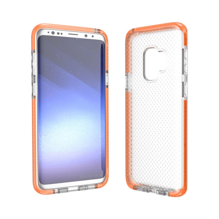 For Galaxy S9 Basketball Texture Anti-collision TPU Protective Back Cover