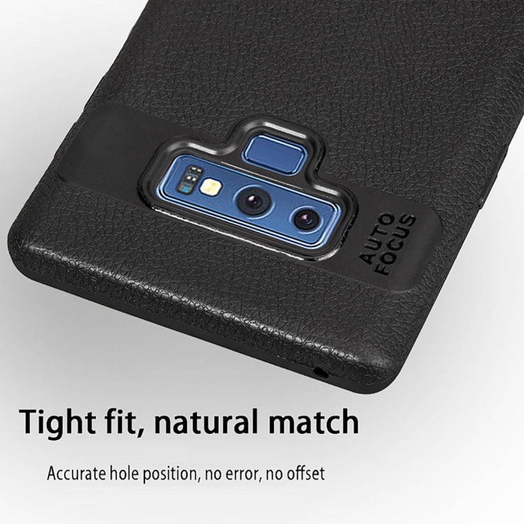 Litchi Texture TPU Shockproof Case for Galaxy Note9