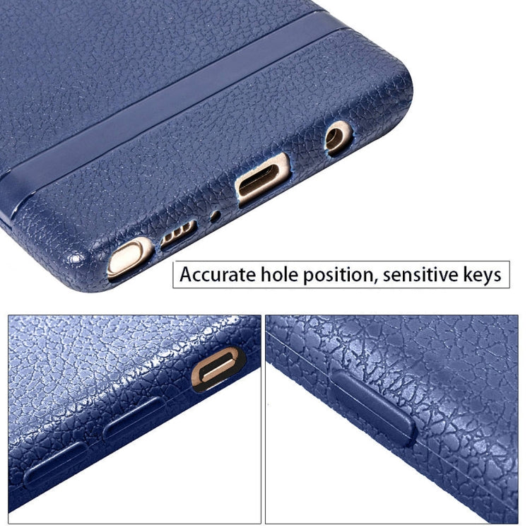 Litchi Texture TPU Shockproof Case for Galaxy Note9