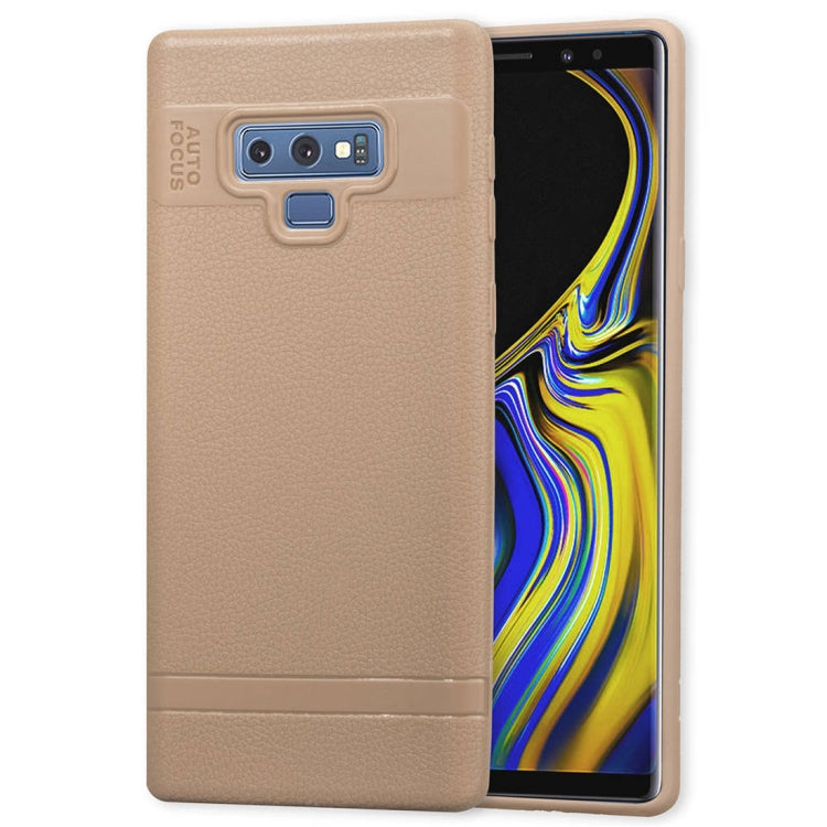 Litchi Texture TPU Shockproof Case for Galaxy Note9