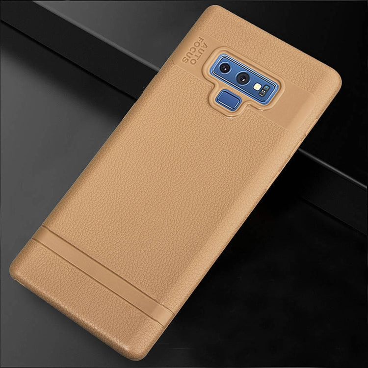 Litchi Texture TPU Shockproof Case for Galaxy Note9