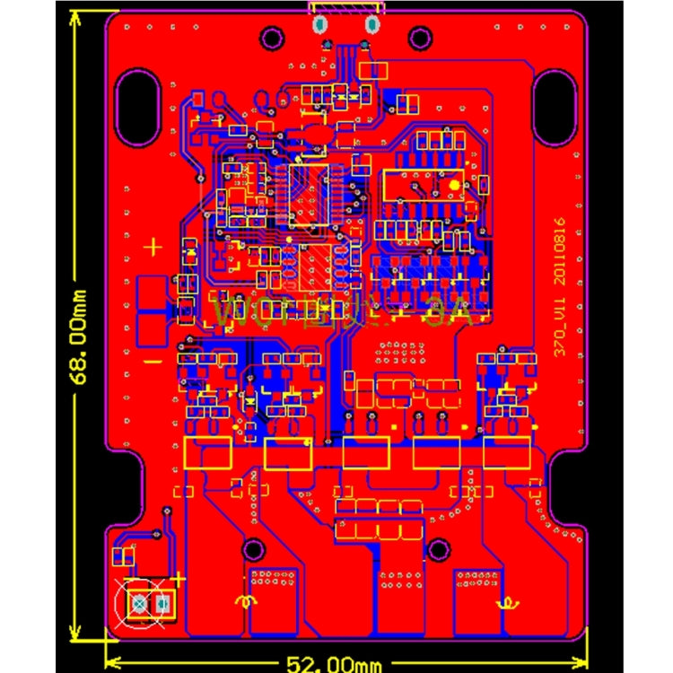 10W Fast Qi Standard Charging Universal DIY 3-Coils PCBA Wireless Charging Board Charger Transmitter, For iPhone 8 / 8 Plus / X &  Galaxy S7 Edge / S7 / S6 / S6 edge / S6 edge + / Note 5(Black)