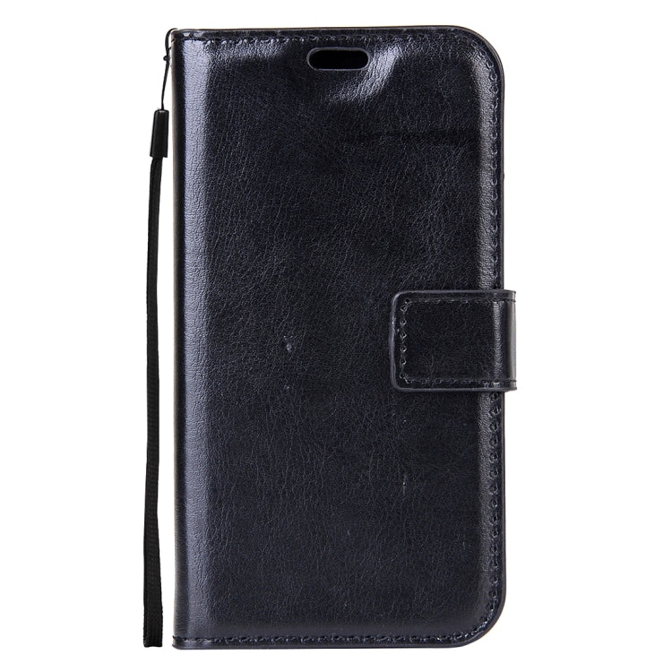 For Galaxy A3 (2017) / A320 Crazy Horse Texture Horizontal Flip PU Leather Case with Holder & Card Slots & Wallet & Photo Frame & Lanyard & Magnetic Buckle