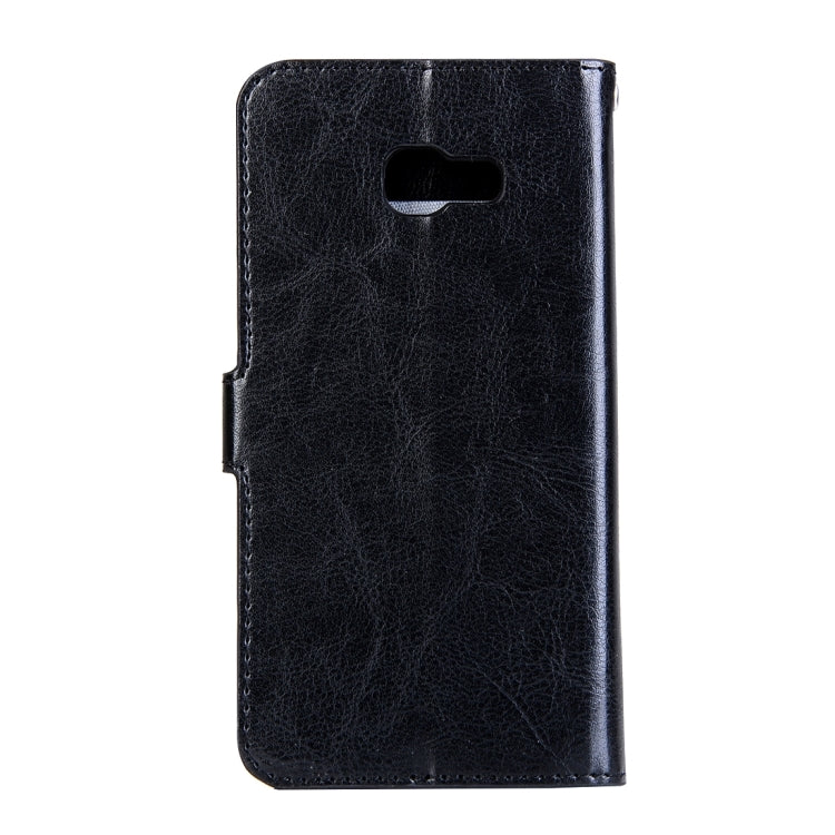 For Galaxy A3 (2017) / A320 Crazy Horse Texture Horizontal Flip PU Leather Case with Holder & Card Slots & Wallet & Photo Frame & Lanyard & Magnetic Buckle