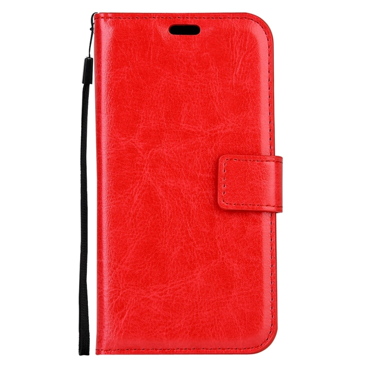 For Galaxy A3 (2017) / A320 Crazy Horse Texture Horizontal Flip PU Leather Case with Holder & Card Slots & Wallet & Photo Frame & Lanyard & Magnetic Buckle