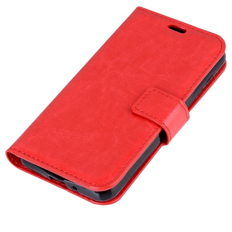 For Galaxy A3 (2017) / A320 Crazy Horse Texture Horizontal Flip PU Leather Case with Holder & Card Slots & Wallet & Photo Frame & Lanyard & Magnetic Buckle