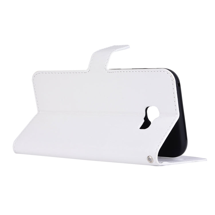 For Galaxy A3 (2017) / A320 Crazy Horse Texture Horizontal Flip PU Leather Case with Holder & Card Slots & Wallet & Photo Frame & Lanyard & Magnetic Buckle