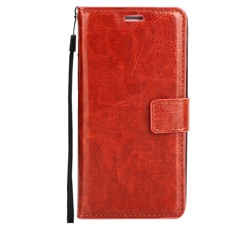 For Galaxy A3 (2017) / A320 Crazy Horse Texture Horizontal Flip PU Leather Case with Holder & Card Slots & Wallet & Photo Frame & Lanyard & Magnetic Buckle