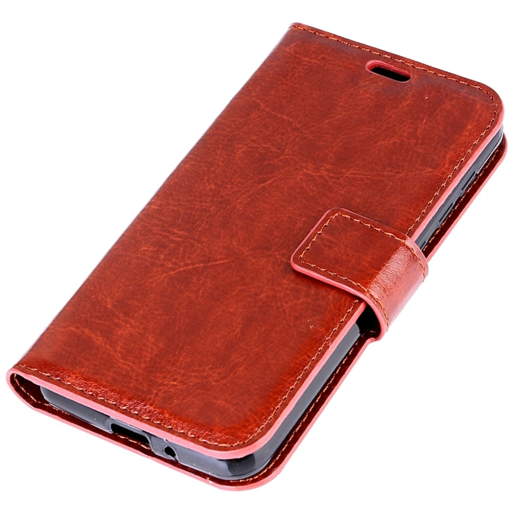 For Galaxy A3 (2017) / A320 Crazy Horse Texture Horizontal Flip PU Leather Case with Holder & Card Slots & Wallet & Photo Frame & Lanyard & Magnetic Buckle