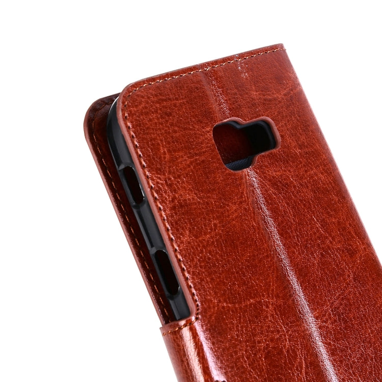 For Galaxy A3 (2017) / A320 Crazy Horse Texture Horizontal Flip PU Leather Case with Holder & Card Slots & Wallet & Photo Frame & Lanyard & Magnetic Buckle