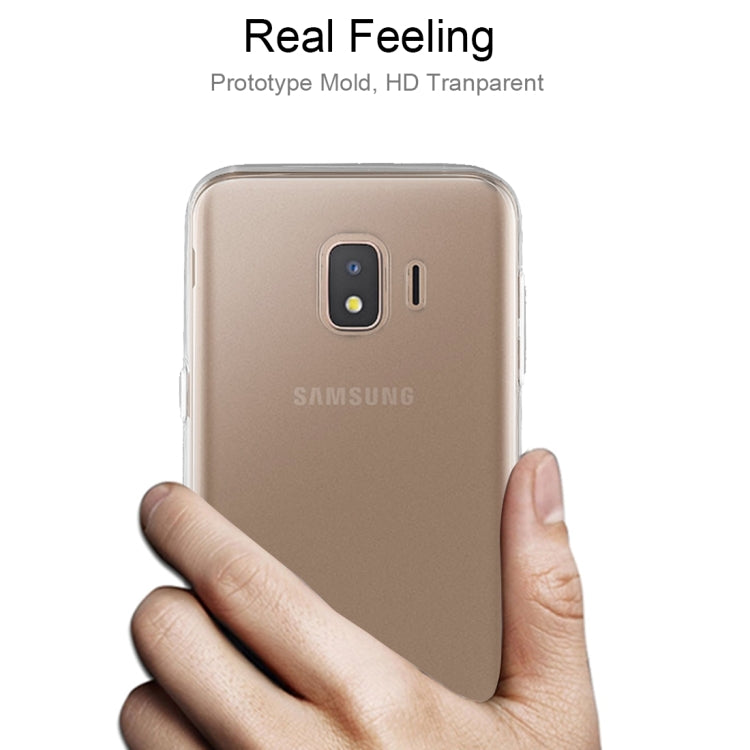 50 PCS 0.75mm Ultra-thin Transparent TPU Case for Galaxy J2 Core