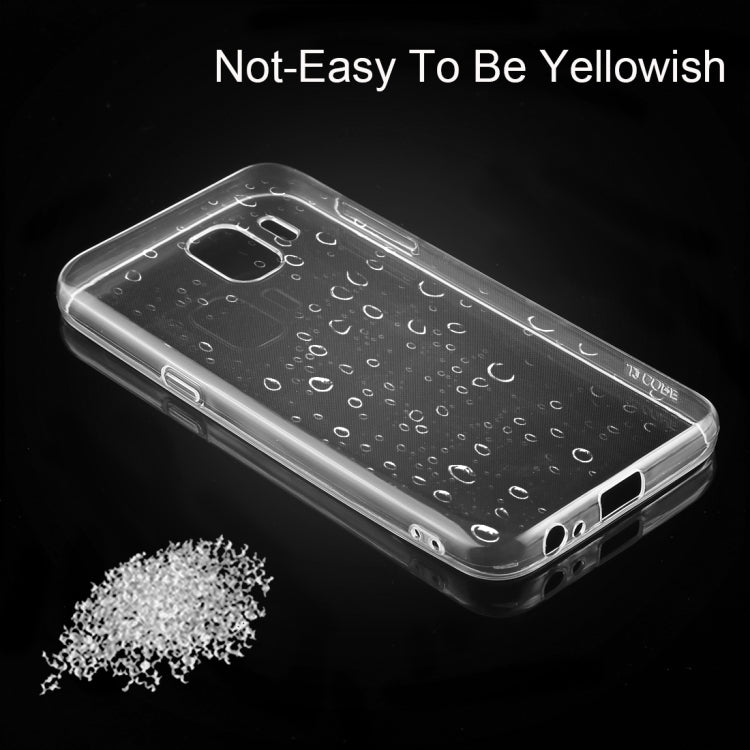 50 PCS 0.75mm Ultra-thin Transparent TPU Case for Galaxy J2 Core