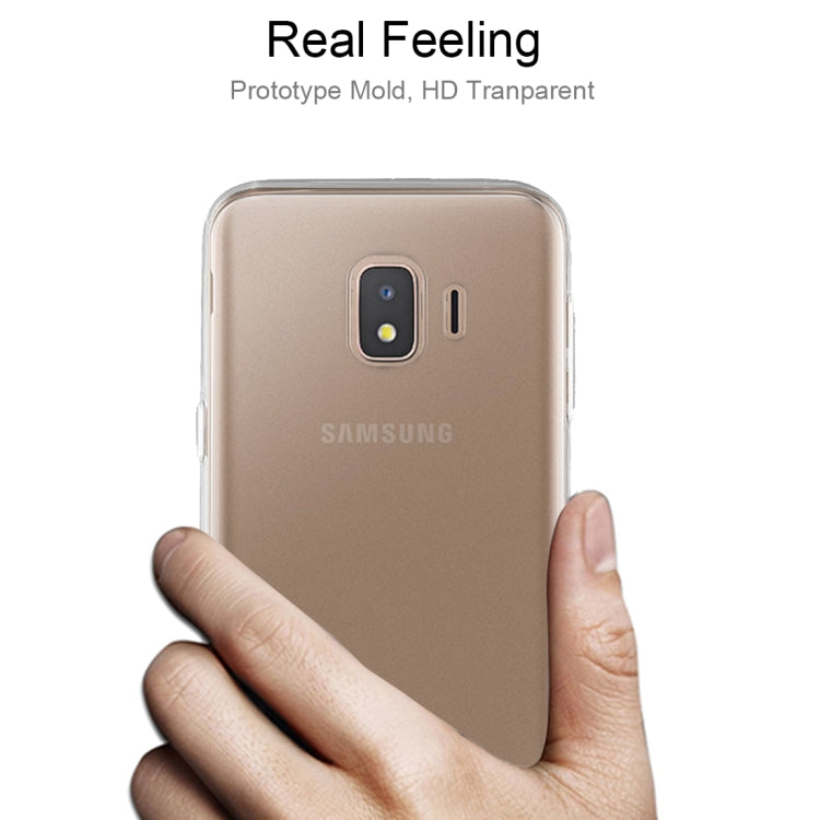 0.75mm Ultra-thin Transparent TPU Case for Galaxy J2 Core