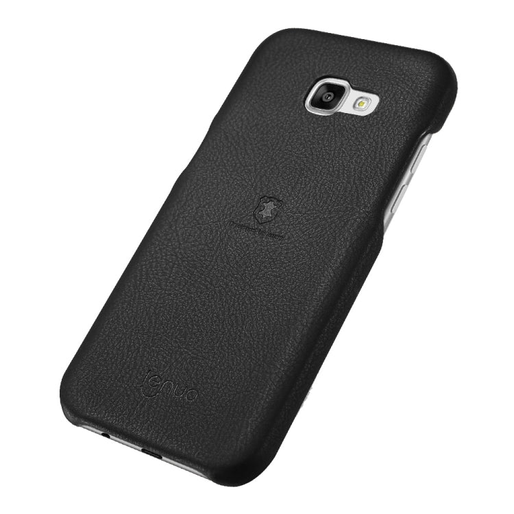 Lenuo for Galaxy A5 (2017) / A520 Litchi Texture PU + PC Paste Skin Protective Case