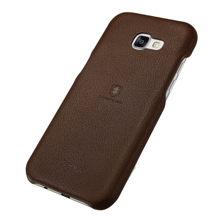 Lenuo for Galaxy A5 (2017) / A520 Litchi Texture PU + PC Paste Skin Protective Case