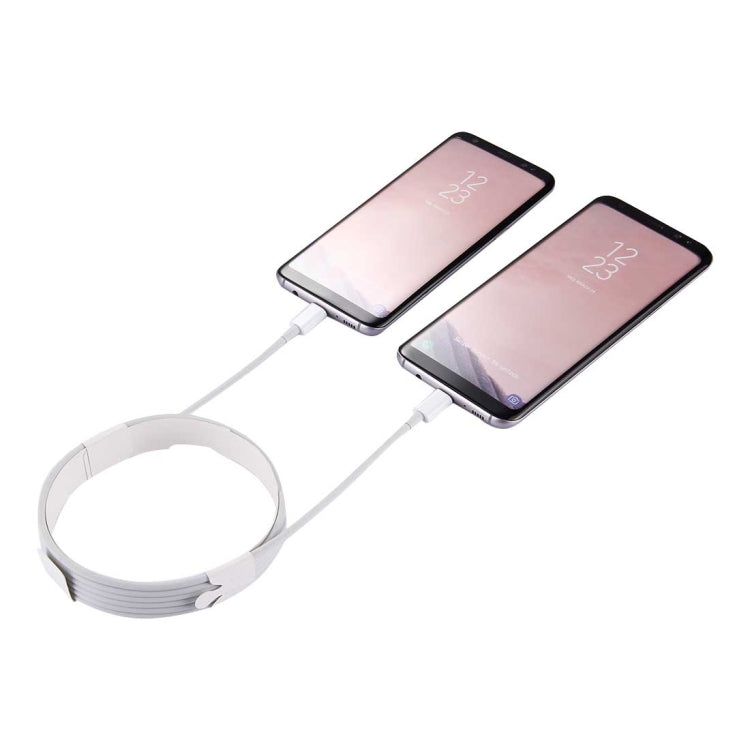 2m USB-C / Type-C 3.1 Male Connector to Male Extension Data Cable, For Galaxy S8 & S8 + / LG G6 / Huawei P10 & P10 Plus / Xiaomi Mi6 & Max 2 and other Smartphones