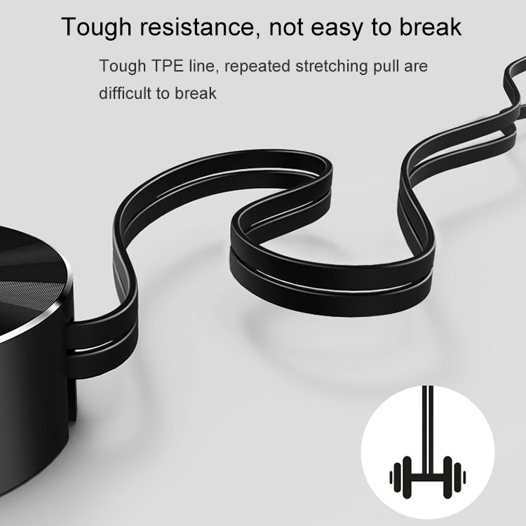 US-SJ163 1m Roll up Retractable Flat Cord Organizer USB to Micro USB Fast Charging Data Cable, For Galaxy, HTC, Google, LG, Sony, Huawei, Xiaomi, Lenovo and Other Smartphones