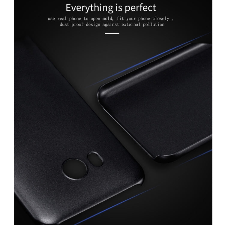 Lenuo for Galaxy J3 Emerge PC Ultra-thin Impact Protection Case(Blue)