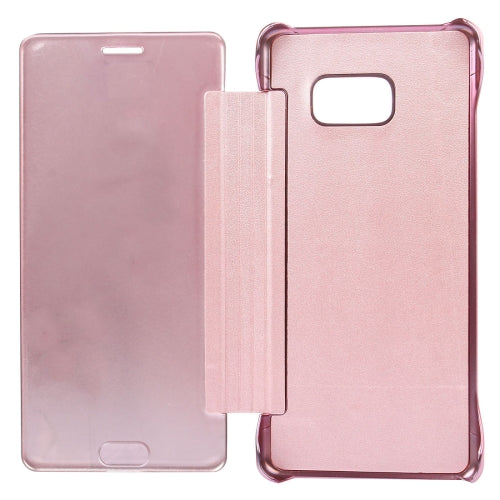 For Galaxy Note 7 / N930 Plating Horizontal Flip Leather Case