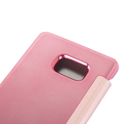 For Galaxy Note 7 / N930 Plating Horizontal Flip Leather Case