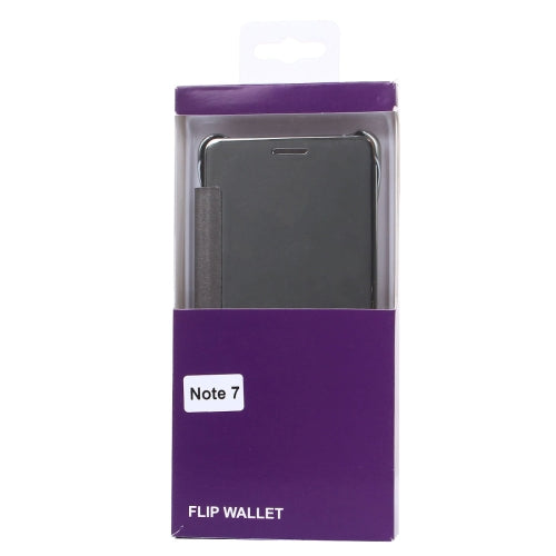For Galaxy Note 7 / N930 Plating Horizontal Flip Leather Case