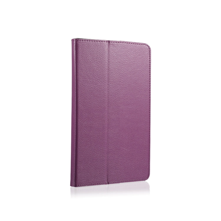 For Galaxy Tab A 8.0 (2017) / T380 / T385 Litchi Texture Horizontal Flip PU Leather Protector Case with Holder