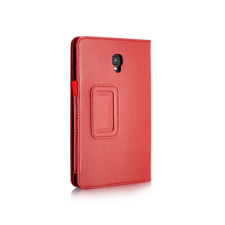For Galaxy Tab A 8.0 (2017) / T380 / T385 Litchi Texture Horizontal Flip PU Leather Protector Case with Holder