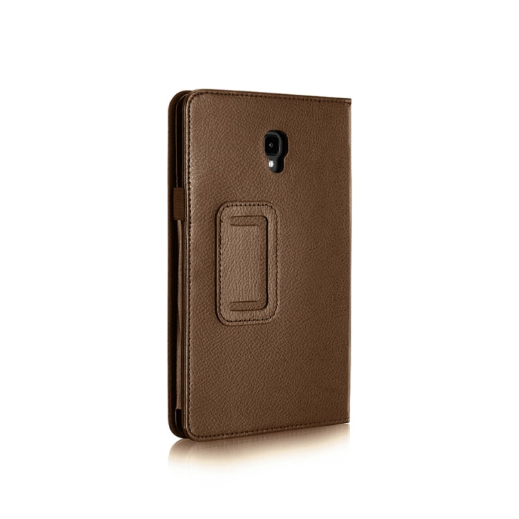 For Galaxy Tab A 8.0 (2017) / T380 / T385 Litchi Texture Horizontal Flip PU Leather Protector Case with Holder