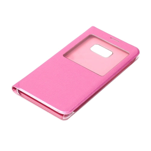 For Galaxy Note 7 / N930 Horizontal Flip Leather Case with Call Display ID
