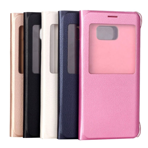 For Galaxy Note 7 / N930 Horizontal Flip Leather Case with Call Display ID