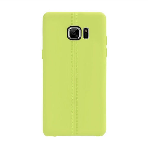 For Galaxy Note 7 / N930 Central Double Line Smooth Surface Soft TPU Protective Case