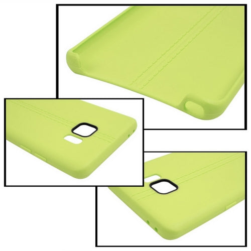 For Galaxy Note 7 / N930 Central Double Line Smooth Surface Soft TPU Protective Case