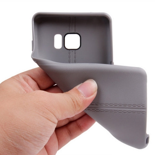 For Galaxy Note 7 / N930 Central Double Line Smooth Surface Soft TPU Protective Case