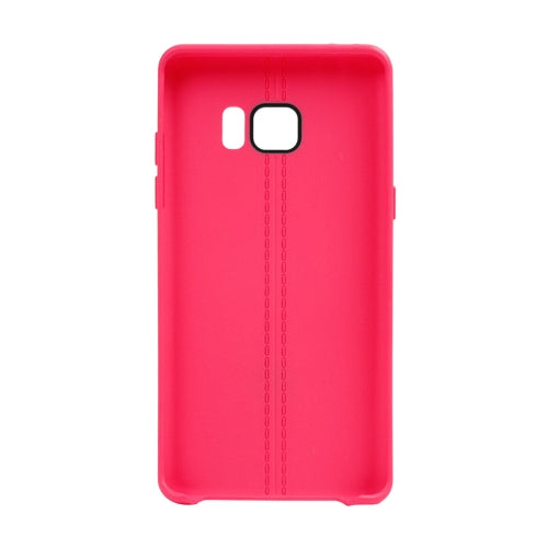 For Galaxy Note 7 / N930 Central Double Line Smooth Surface Soft TPU Protective Case