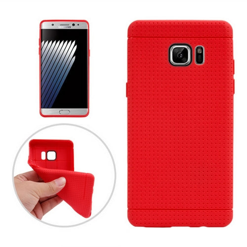 For Galaxy Note 7 / N930 Honeycomb Texture Soft TPU Protective Case