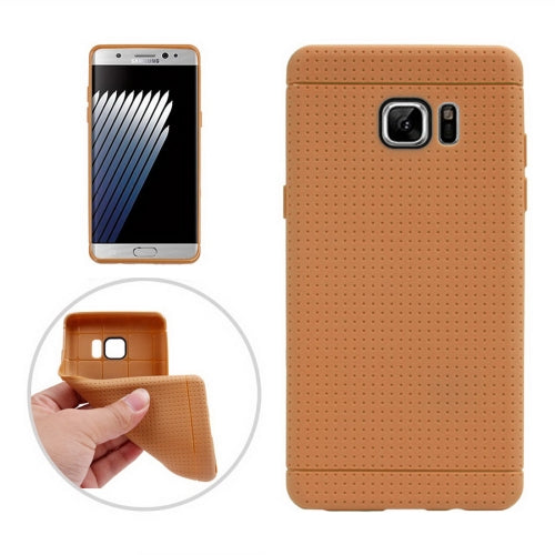 For Galaxy Note 7 / N930 Honeycomb Texture Soft TPU Protective Case