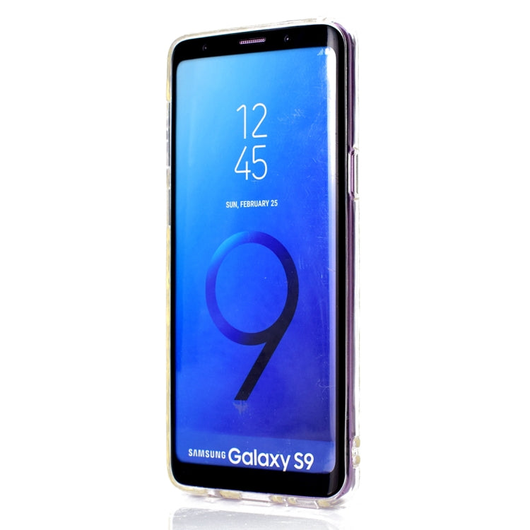3D Diamond Texture TPU Case for Galaxy S9 (Transparent)