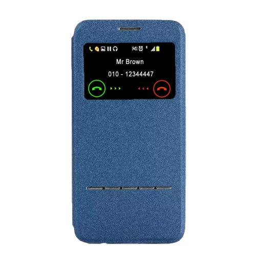 For Galaxy Note 7 / N930 Horizontal Flip Leather Case with Holder & Call Display ID