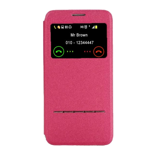 For Galaxy Note 7 / N930 Horizontal Flip Leather Case with Holder & Call Display ID