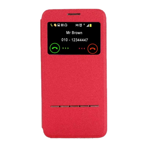 For Galaxy Note 7 / N930 Horizontal Flip Leather Case with Holder & Call Display ID