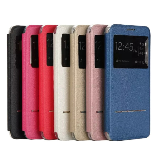For Galaxy Note 7 / N930 Horizontal Flip Leather Case with Holder & Call Display ID
